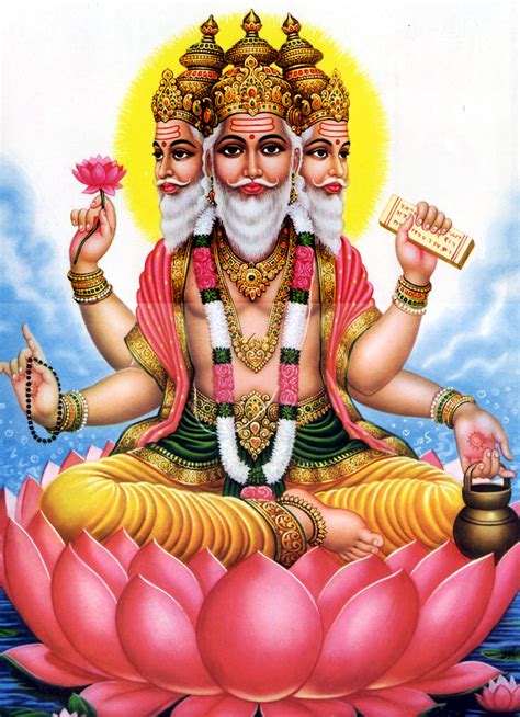 Brahma 990×1366 Hindu Gods Indian Gods Hindu Deities