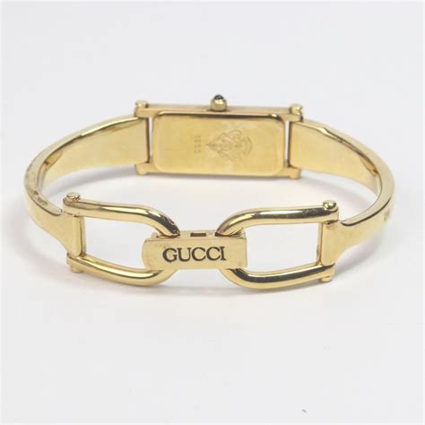 18kt Gold Plated Gucci Watch Property Room