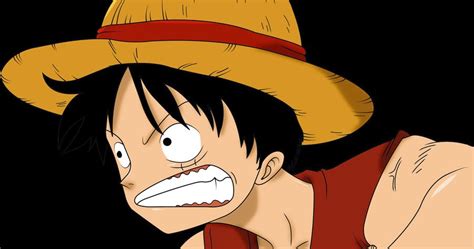 Animated Movies One Piece Luffy Angry
