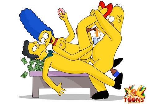 Marge Simpson Moe Szyslak