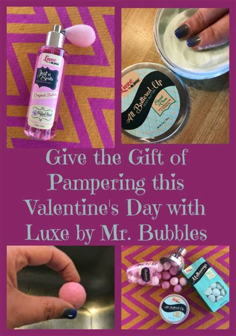 Pamper Her This Valentine S Day With Luxe Products By Mr Bubble Sweet2018 Valentines