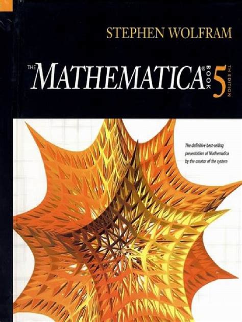 Stephen Wolfram The Mathematica Book Fifth Edition 2003 Pdf