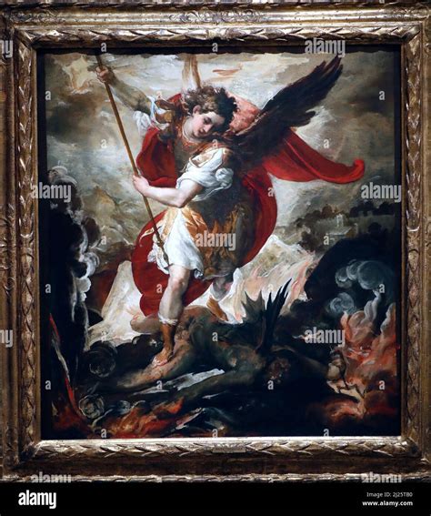 Thyssen Bornemisza Museum The Arcangel Michael Over Overthrowing