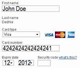 Photos of Fake A Credit Card Number And Security Code