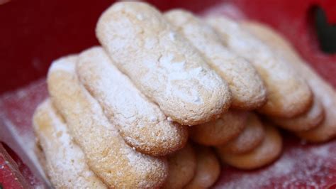 Folding in the egg whites requires a light but confident hand. Lady Fingers or Savoyard are a classic Italian biscuit