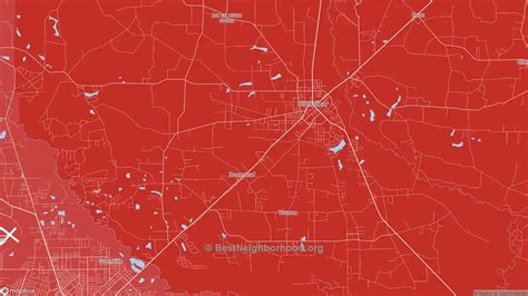 Blackshear Ga Political Map Democrat And Republican Areas In