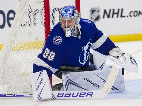 Javascript is required for the selection of a player. Vasilevskiy sent back to Tampa to be re-evaluated for ...