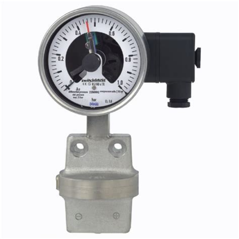 Wika Differential Pressure Gauges With Switch Contacts Model
