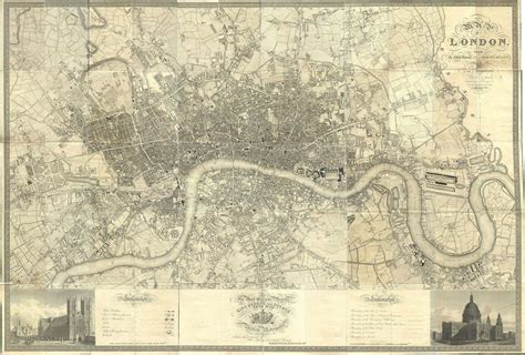 Map London 1800 Map Of Counties Around London