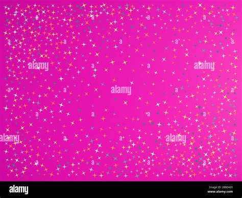 Pink Color Background Stars Confetti Common Colorific Theme Stars