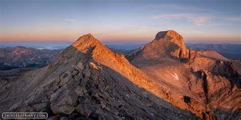 Sunrise From The Top Longs Peak Rocky Mountain National Park