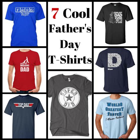 7 Cool Fathers Day T Shirt Ideas For Dad