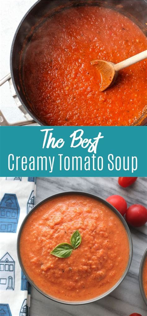 Or looking to avoid nightshades? Easy Creamy Tomato Soup | Recipe | Best tomato soup, Quick ...