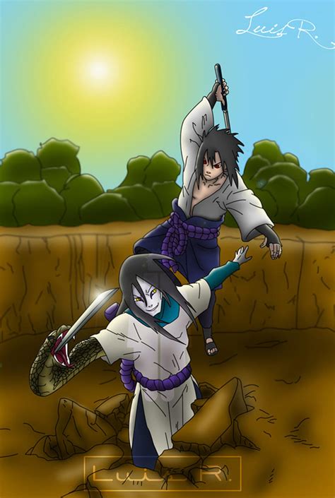 Sasuke Vs Orochimaru By Razziel On DeviantArt