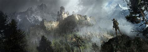 Rise Of The Tomb Raider HD Wallpaper | Background Image | 4096x1469