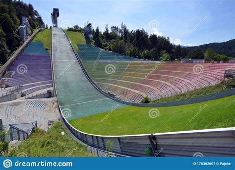 The Bergisel Ski Jump Stadium Austria Editorial Photography Image Of