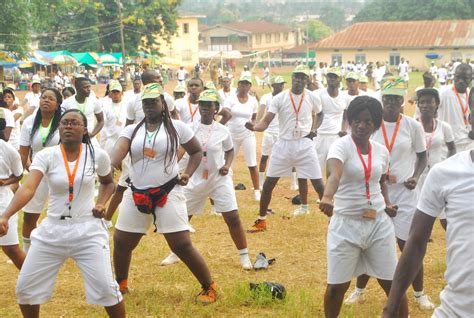There is no military conscription in nigeria, but since 1973 graduates of universities and later polytechnics have been required to take part in the national youth service corps program for one year. 5 YEARS AFTER,NYSC REOPENS YOBE STATE NYSC ORIENTATION ...