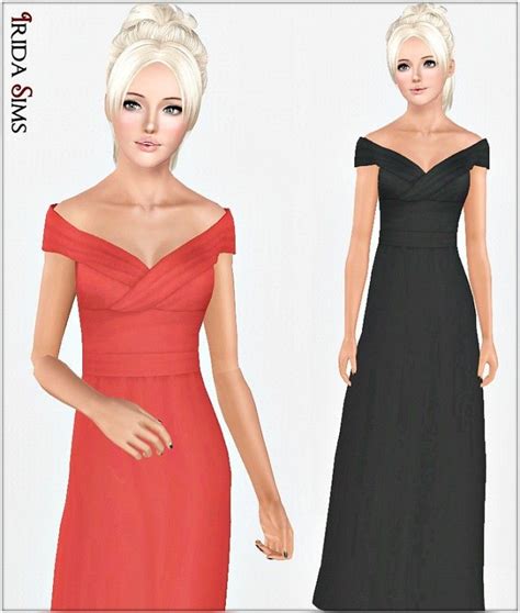 Dress 37 I By Irida Sims 3 Downloads Cc Caboodle Sims 3 Mods Sims 2