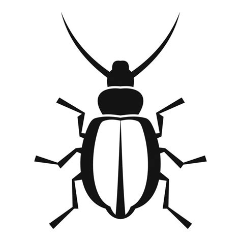 Premium Vector Beetle Icon Simple Illustration Of Beetle Vector Icon