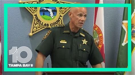 Pinellas County sheriff talks arrest of corrections sergeant - YouTube