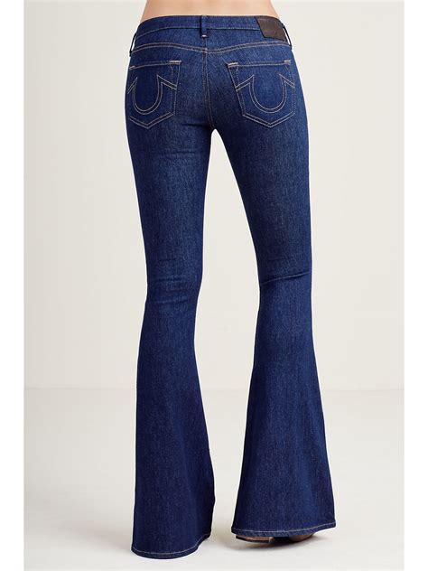 Short Inseam Bell Bottom Jeans For Women True Religion
