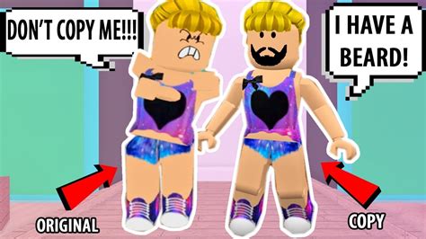 Copying Outfits In Fashion Frenzy I Gave Her A Beard Roblox Troll Roblox Funny Moments Youtube