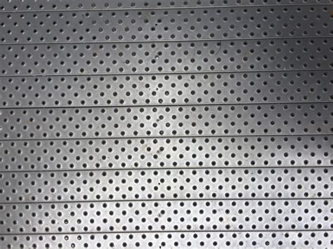 Punched Sheet Metal With Horizontal Lines Free Textures