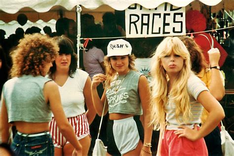 Vintage Everyday Pictures Of Teenagers Of The 1980s