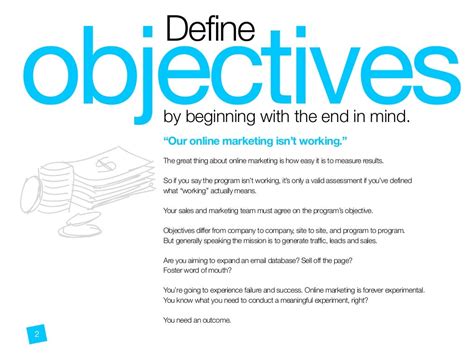 Objectives Define By Beginning With