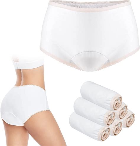 Buy Incontinence Underwear For Women 6 Pack Washable Womens