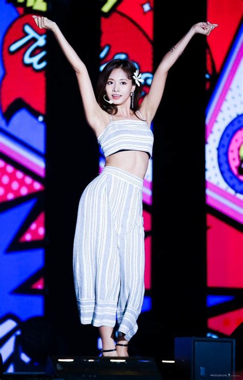 10 Times Twices Tzuyu Showed Off Her Toned Abs In The Prettiest Crop