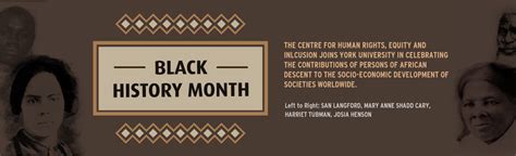 Celebrating Black History Month 2019 At York University Centre For
