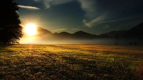 Amazing Morning 1080p Full Hd Images Sun Wallpaper Desktop
