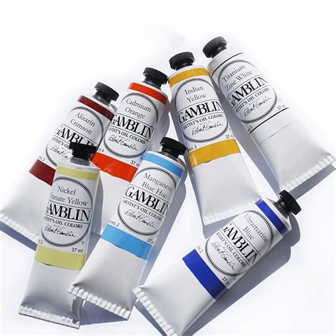 Gamblin Artist Oil Color Paint Professional Curated Gamblin Oil Paint