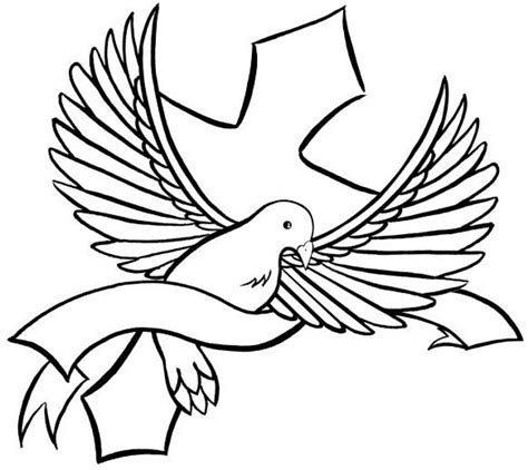 Holy Spirit Dove Drawing At Getdrawings Free Download