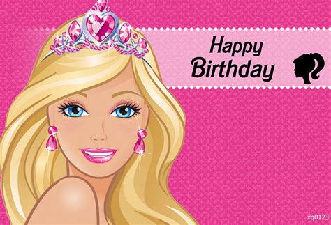 Barbie Theme Printable Backdrop Banner Birthday Poster Printable