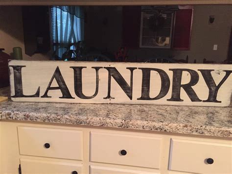 Laundry Sign large wood laundry sign farmhouse laundry sign | Etsy | Wood laundry sign, Laundry ...