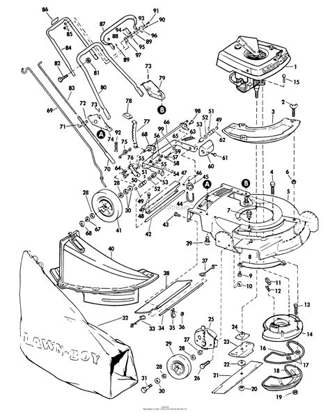 Free delivery and returns on ebay plus items for plus members. 35 Craftsman Self Propelled Lawn Mower Parts Diagram ...