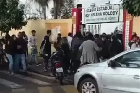 Ex aluno invade escola mata estudante e fere outro no Paraná