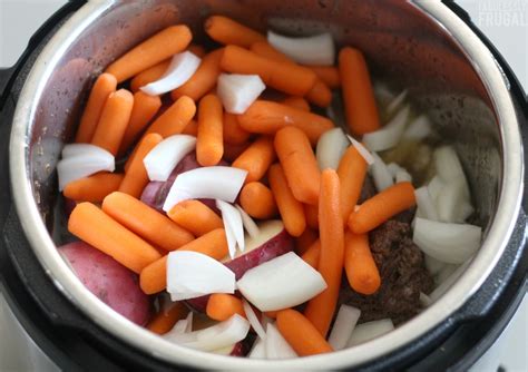 (if the pan seems dry, add 1 teaspoon of. Easy Instant Pot Roast with Potatoes and Carrots - Fabulessly Frugal