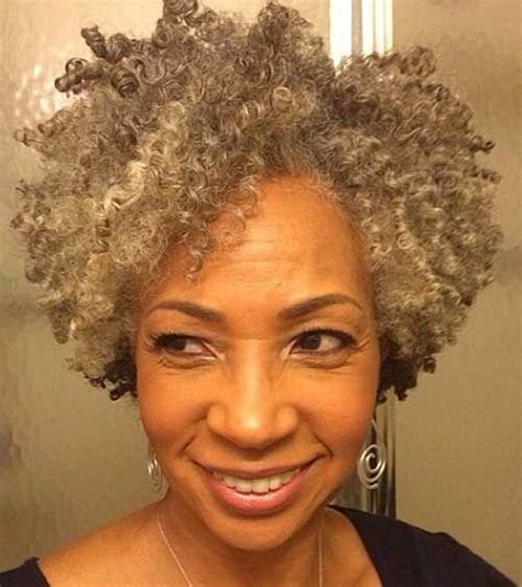 Kink Curly Short Hair For Black Women Over 50 Girl Hairstyles Natural Hair Styles Short