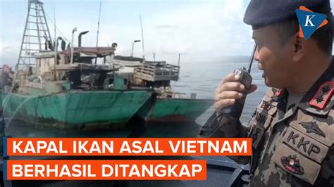 Dua Kapal Ikan Asal Vietnam Membawa Ton Ikan Berhasil Ditangkap Di