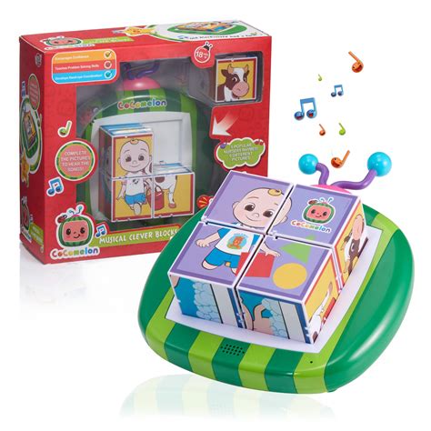 Buy Cocomelon Toys Musical Clever Building Blocks Pre School Learning