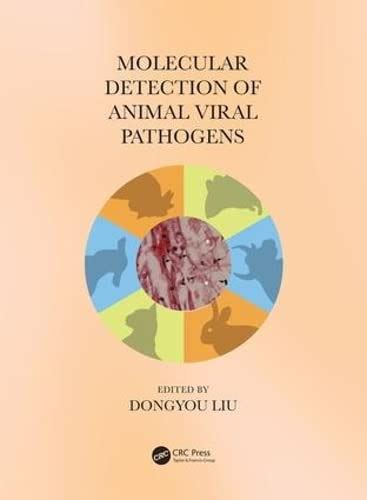 Molecular Detection Of Animal Viral Pathogens By Dongyou Liu Goodreads