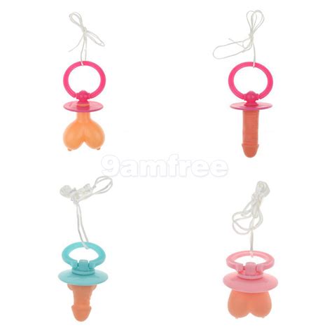 Novelty Dicky Willy Penis Pacifier Gag Toy Hen Stag Night Party Accessory Ebay