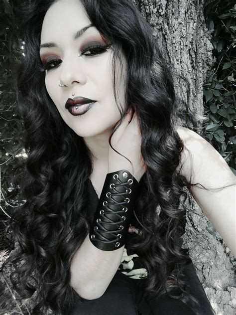 Beautiful Gothic Style Style Face Makeup Halloween Face Makeup