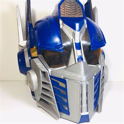 Transformer Optimus Prime Helmet Mask Talking Voice Changer Hasbro