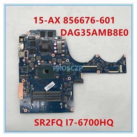 For Hp 15 Ax Laptop Motherboard 856676 601 859735 001 856676 501