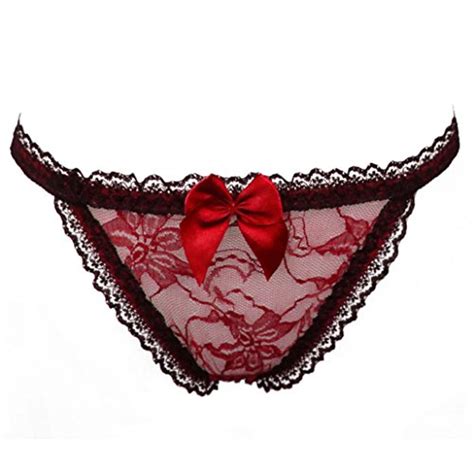 Buy Gbsell Women Sexy Lace Bowknott V String Briefs Panties Thongs G