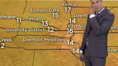 weatherman learns the dual meaning of swinging